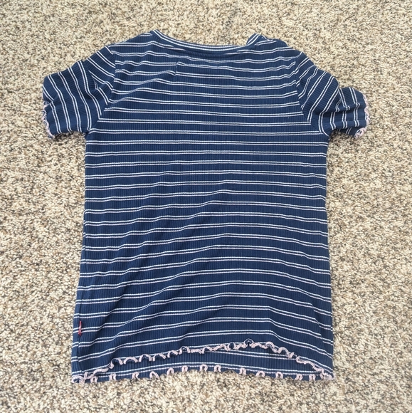 Levi's Little Girls Striped Baby Tee Shirt - Picture 9 of 12